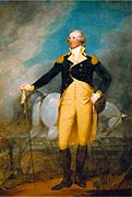 Washington at the City of Charleston, painting by Trumbull, 1792