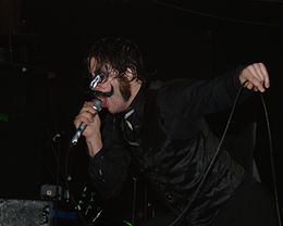 Wes Borland, performing with Black Light Burns in Atlanta, GA, 2009
