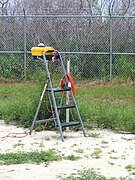 Simple whole sky camera based on Canon A75 located north of Kennedy Space Center during meteorological experiment close to the MCR radar