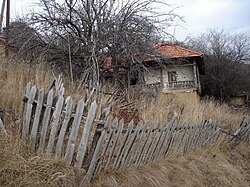 Abandoned house in Žeravino
