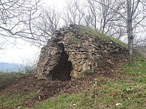 Church of St. Minas from 1601 near the village