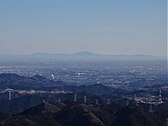 岩茸石山から筑波山