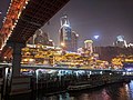 Vue de nuit de Hongyadong.