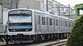 Nagano area 2-car training set in April 2021