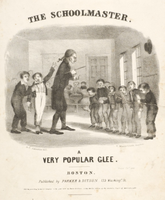Sheet music, published by Parker & Ditson, 1839 (illus. by David Claypoole Johnston)