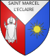 Coat of arms of Saint-Marcel-l'Éclairé