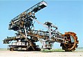 Bucket wheel on a bucket-wheel excavator