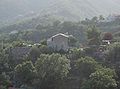 A casa que foi de Domenico Colombo (pai de Cristóbal Colón), en Valcada, nas alturas de Légino.