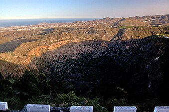 Caldera de bandama aux Iles Canaries