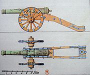 French Classical Cannon, 17th-18th century.