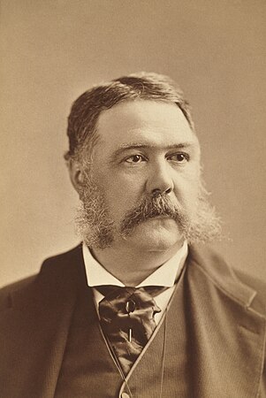 8. Chester A. Arthur