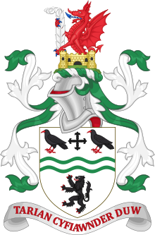 Coat of arms of Clwyd