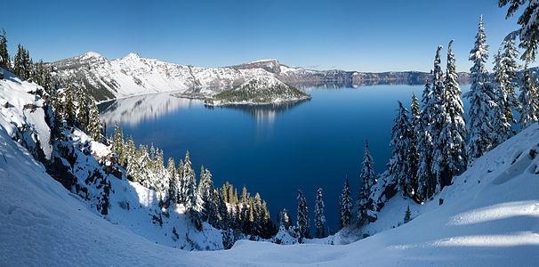Crater Lake, by WolfmanSF