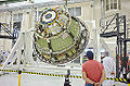 EFT-1 Orion Weight and Center of Gravity Test, June 2014