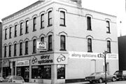 Fitzgerald's Stearns Square Block, Springfield, Massachusetts, 1871.