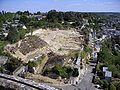 Vue du Fort Saint-Georges, première défense du château de Chinon