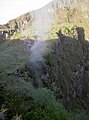 Fumerole sur le mont Batur en décembre 2008