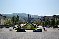 Monte da Penha visto de Guimarães