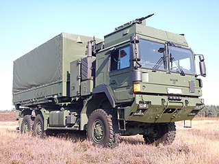 A 42M 6×6 during German Bundeswehr UTF trials