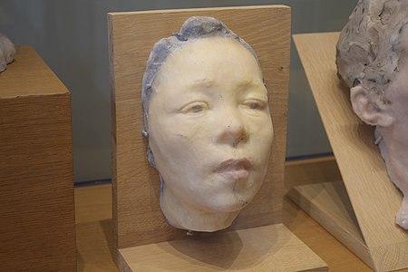 Masque de Hanako, type E (1911), Paris, musée Rodin[3].