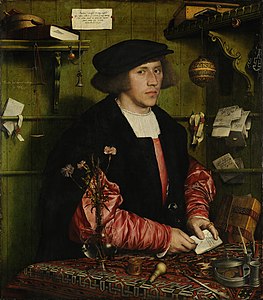 Georg Giese, by Hans Holbein the Younger