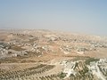 Vista dalla sommità della collina dell'Herodion