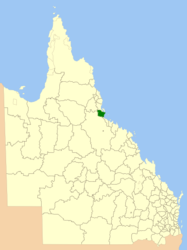 Contea di Hinchinbrook – Mappa