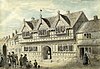 Watercolour painting of Ford's Hospital by William Hough