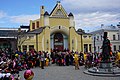 Halle du marché le 1er mai.