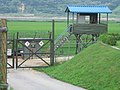 South Korean checkpoint at the Civilian Control Line, outside the DMZ