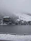 The old Hotel on the lake