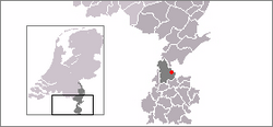 Location of Broeksittard