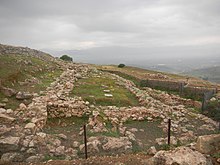 ruines d'un bâtiment.