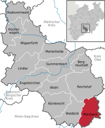 Morsbach – Mappa