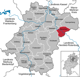 Morschen – Mappa