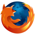 Логотип, що використовувався з Firefox 1.0 до 2.0 з 2004 по 2005