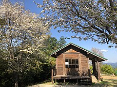 おおだの森、頂上の小屋