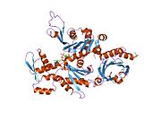 1hlu: STRUCTURE OF BOVINE BETA-ACTIN-PROFILIN COMPLEX WITH ACTIN BOUND ATP PHOSPHATES SOLVENT ACCESSIBLE