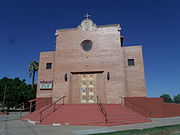 The St. Anthony Church was built in 1948 and is located at 909 S. 1st Street. This property is recognized as historic by the Hispanic American Historic Property Survey of the City of Phoenix.