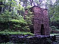 Intact iron furnace At Roaring Run similar to Neabsco's.