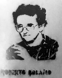 Bolaño by Farisori, stencil.