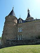 Château vu de l'ouest.