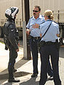 South Australian Police force officers on duty