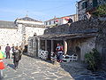 Entrada al santuario de San Andrés de Teixido.