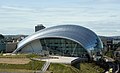 The East entrance of the existing Sage Gateshead building will open into The Sage.