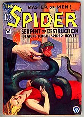 Pulp magazine Spider, vol. 2, no. 3, April 1934
