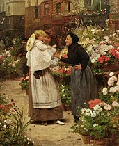 Offering a Flower to a Child