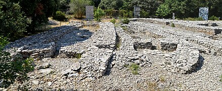 Cabanes du groupe A.