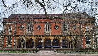 Museum, formerly Memorial Buildings, Basil Champneys, 1897