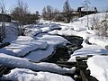 Лувеньга. Мост в селе